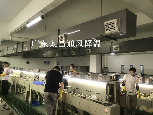 電鍍廠降溫用環(huán)?？照{(diào)解決方案